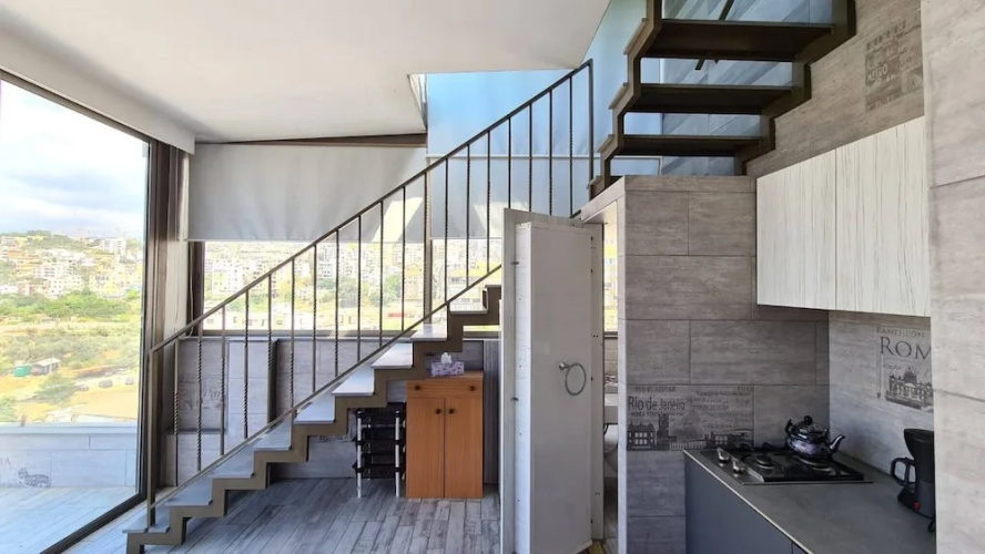Studio Dbayeh Near Abc Wz Duplex Rooftop, Sea View