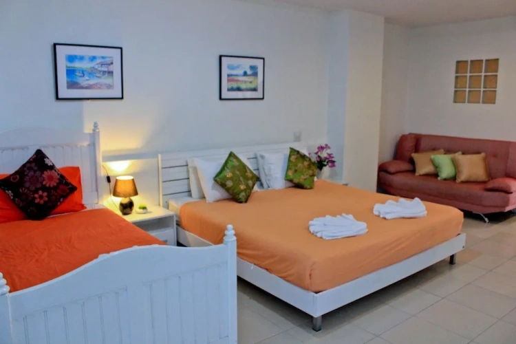 Deluxe Family room with balcony