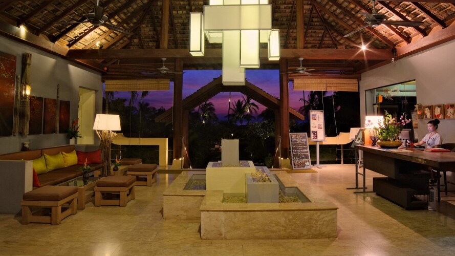 The Sunset Beach Resort & Spa Taling NgamOver view