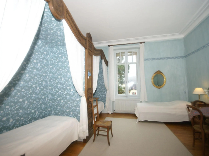 Mansion in Vecoux With Pool and Garden