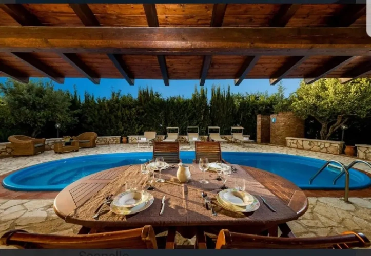 Villa with balcony
