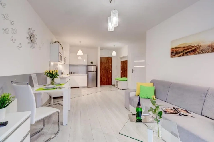 Double Apartment with balcony and with park view