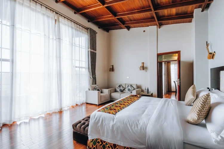 Deluxe Double room with balcony and with mountain view