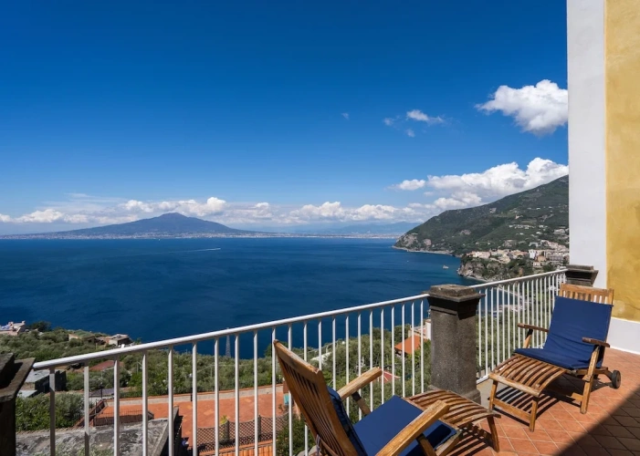 Deluxe Double room with balcony and with sea view
