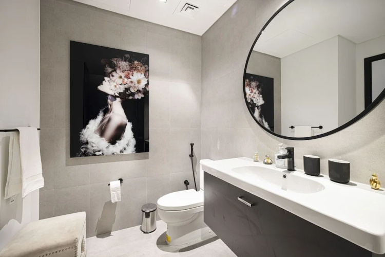 Waves - The Suite Dubai Luxury Studio Waterfront Living