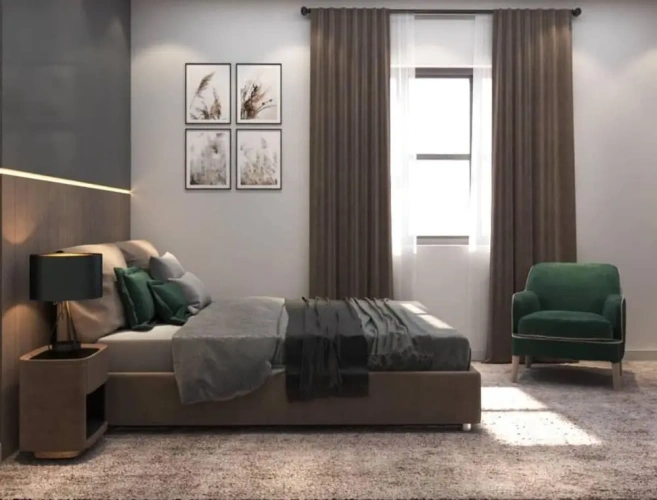 3 Bedrooms Luxury Apartment with balcony and with city view