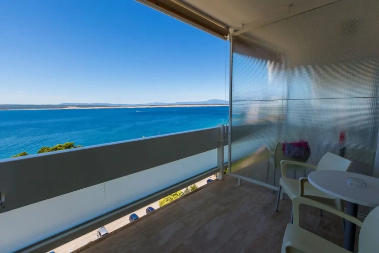 Premium Twin room with balcony and with sea view