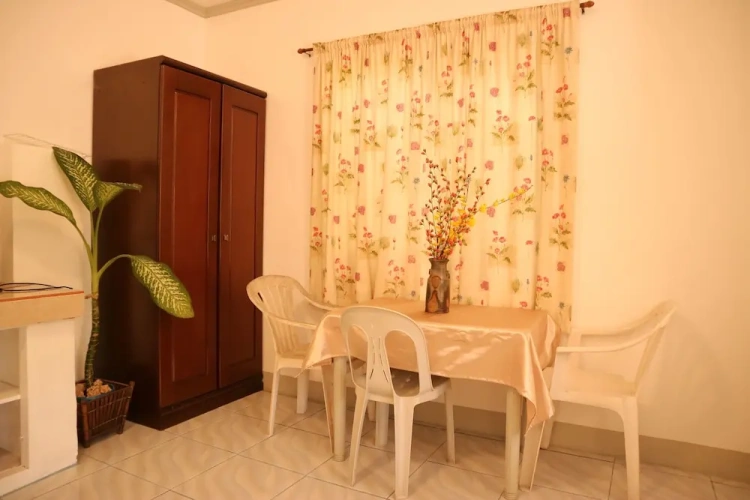 Studio with balcony