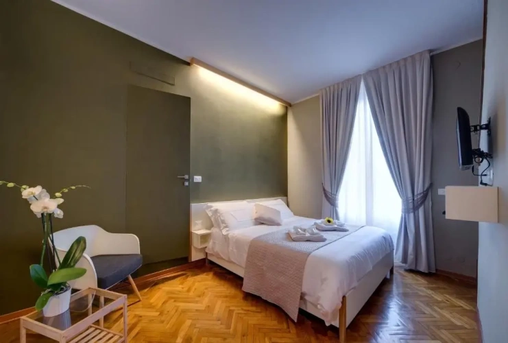 Junior Suite with balcony and with view