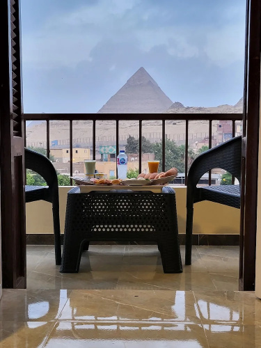 AliBaba Pyramids View