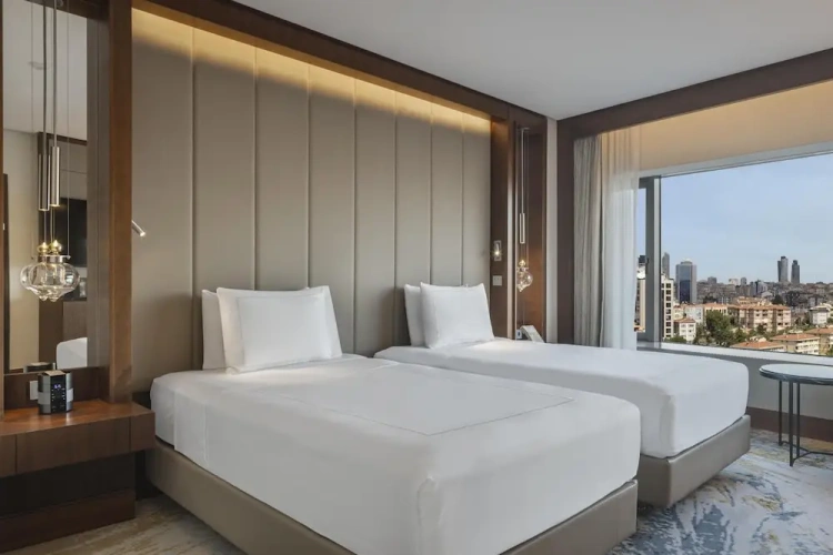 Deluxe Twin room with Bosphorus view