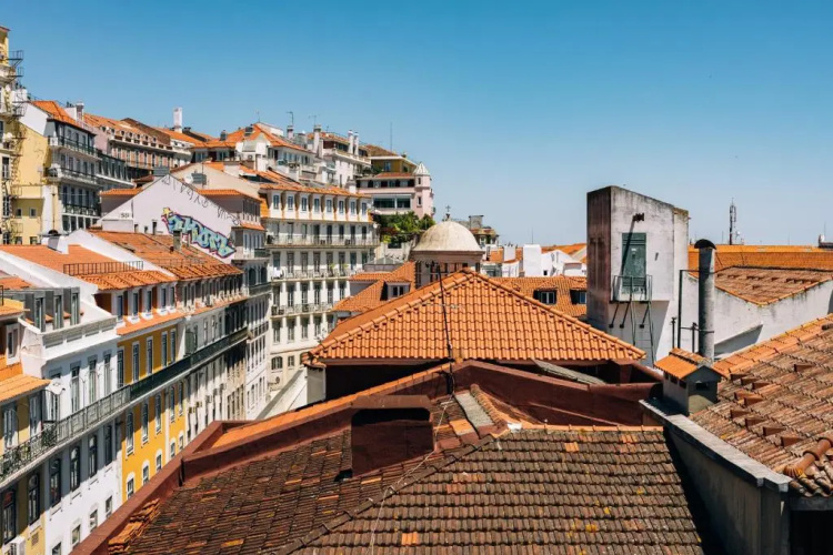 The House On The Pink Street In Lisbon - Lisbonne