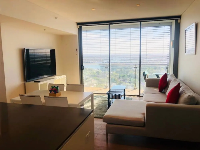 1Bed 1Study Apt with City View &NEW YEAR Firework