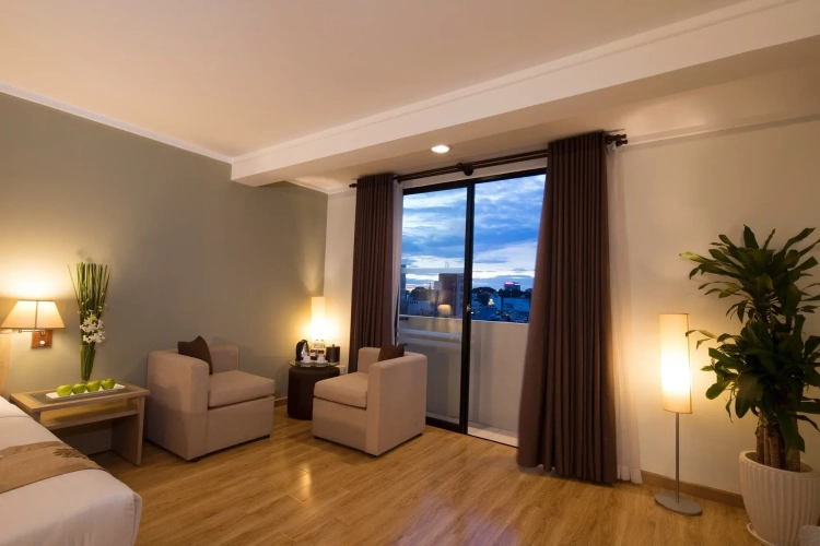 Deluxe Twin room with park view