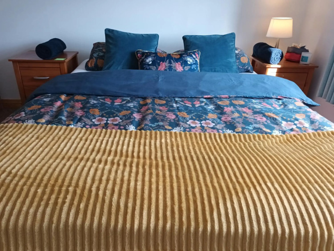 Happy guest
