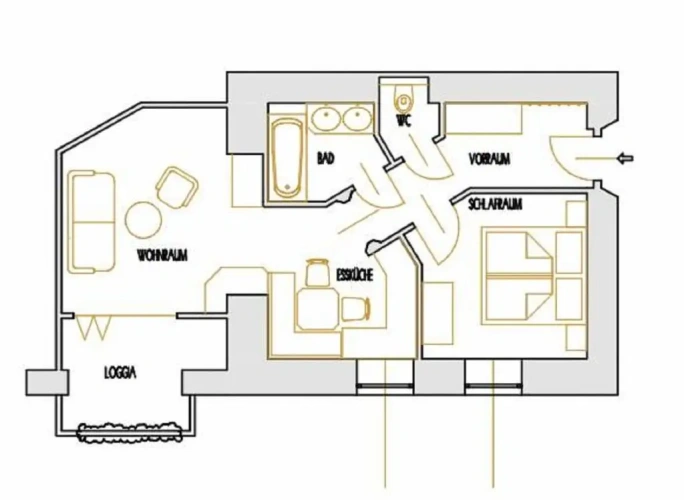 1 Bedroom Apartment