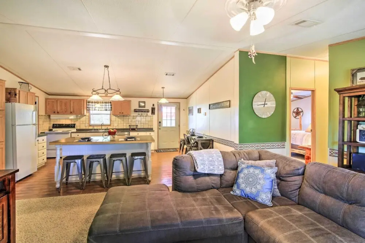 Private Hill Country House with Deck on 7 Acres!