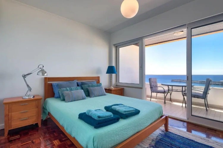 Apartment with balcony and with view
