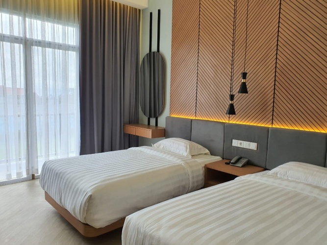 Deluxe Double room with balcony and with view