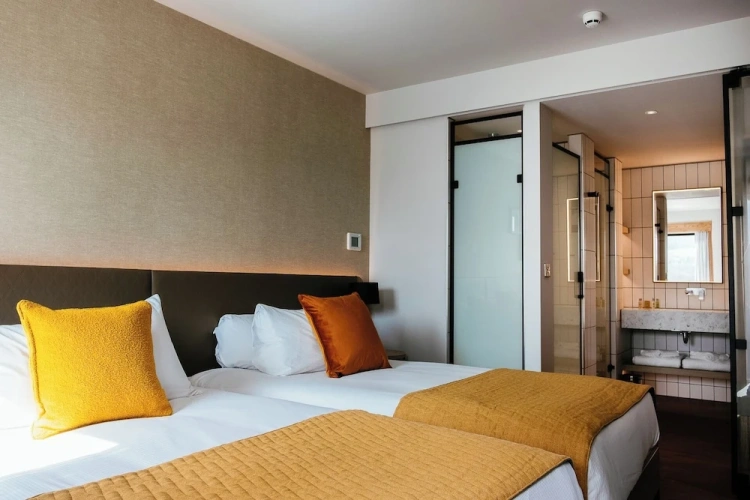 Standard Twin room with land view