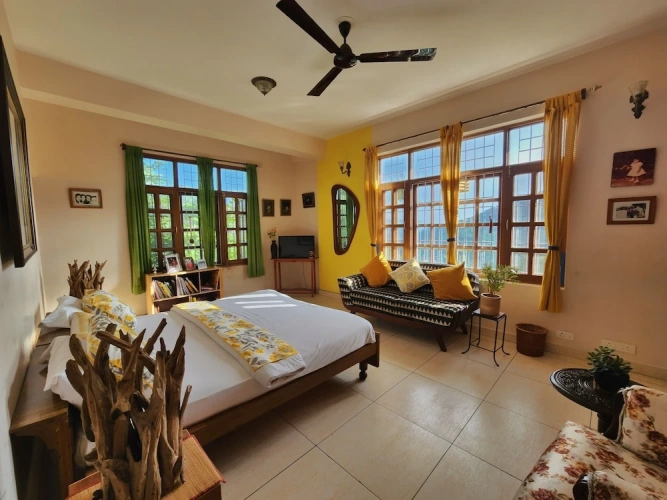 Premium Double room with balcony and with mountain view