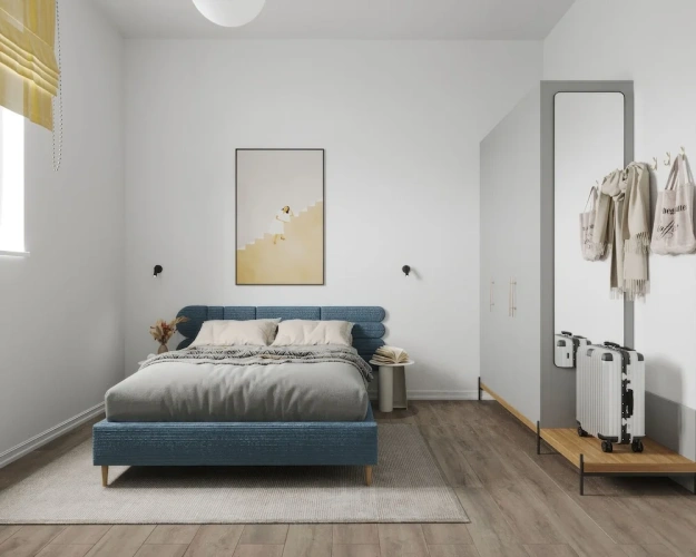 2 Bedrooms Apartment with city view