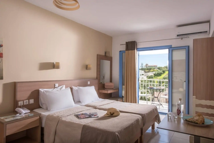 Studio with balcony and with view