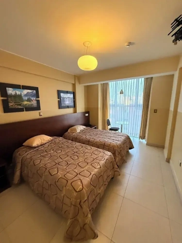 Standard Twin Family room with city view