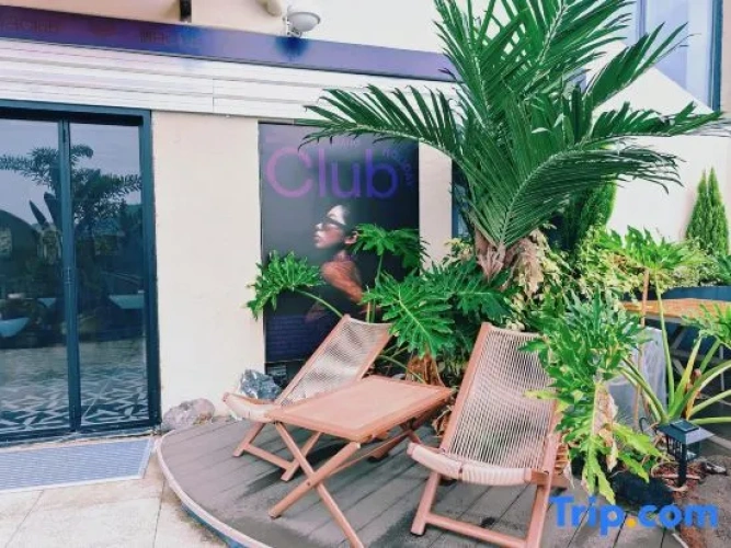 Outside