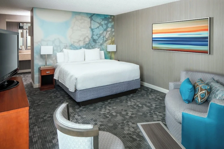 Standard Double room with balcony and with pool view