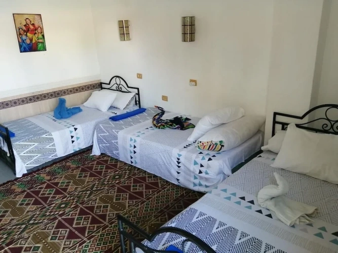 Standard Triple room with balcony and with pool view
