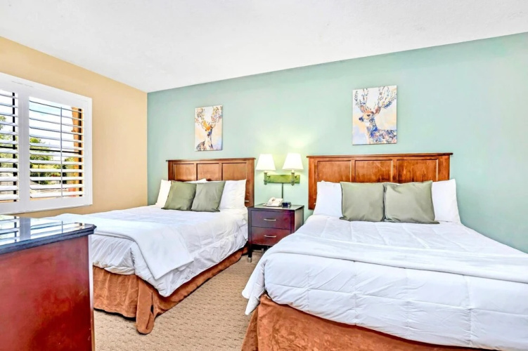 1BR 2 Queens Apt Hotel w Pool Hot Tub