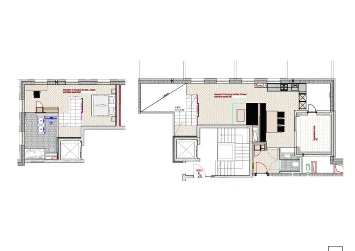 1 Bedroom Double Apartment