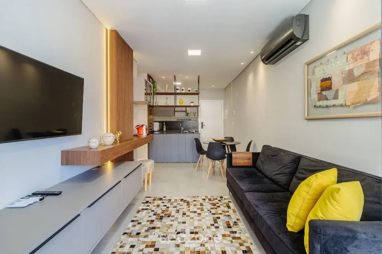 Charming Apartment 210m From Jurere Beach Psj0304
