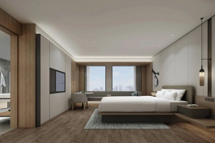 Deluxe Double room with city view