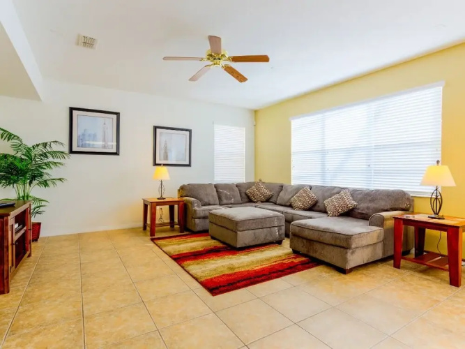 South-facing Pool With Spa & Games Room