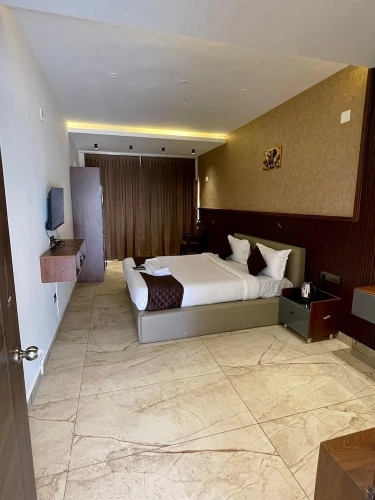 Standard Family room with balcony and with garden view