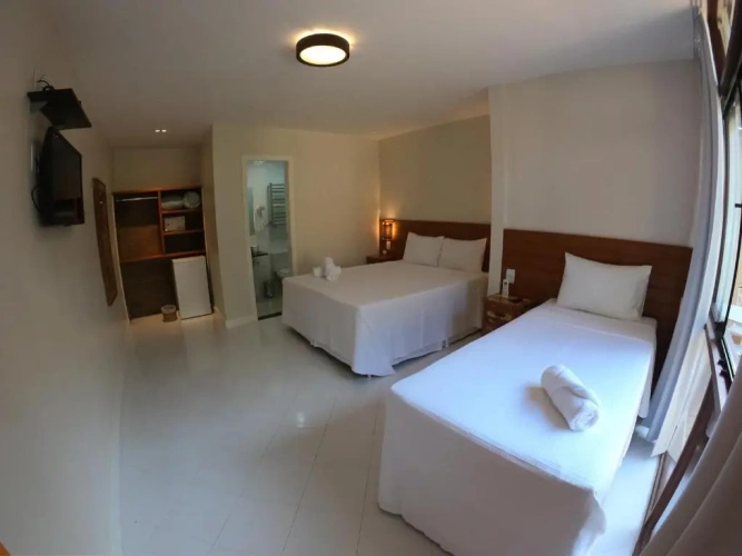 Standard Triple room with garden view