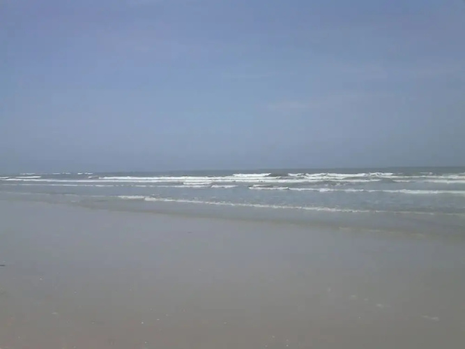 Lagoon on the Wadden See on Wangerooge