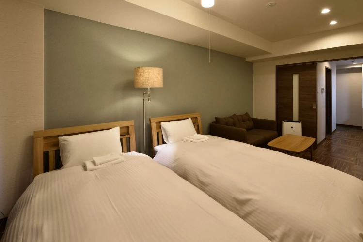 Standard Twin room with city view