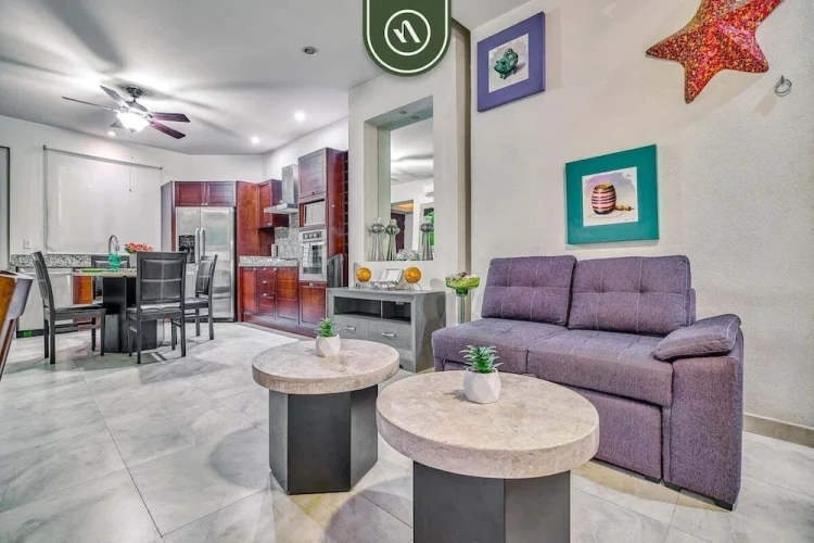 Studio in Romantic Zone - Rooftop Pool - King Bed