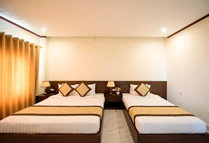 Standard Twin room with mountain view