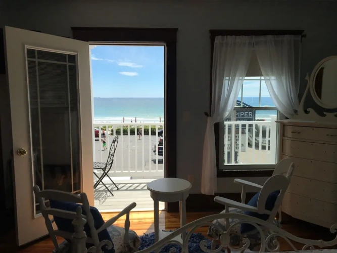 Deluxe Double room with balcony and with ocean view