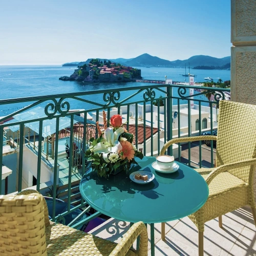 Standard Double room with balcony and with sea view