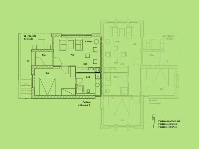 1 Bedroom Cottage