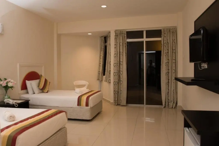 Superior Twin room with balcony and with view
