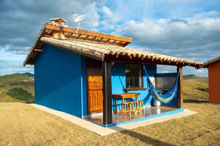 Double Chalet with balcony and with mountain view