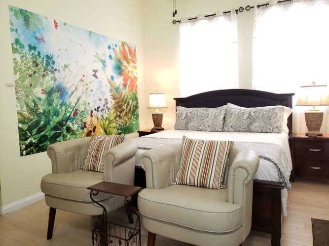 Standard Double Suite with balcony and with courtyard view