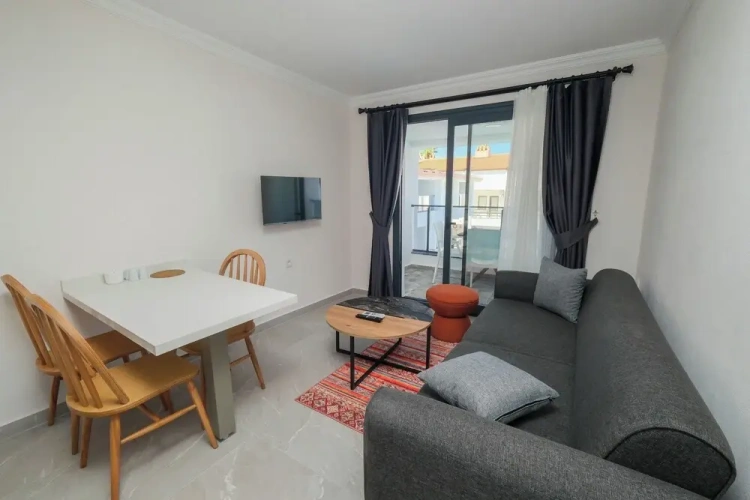 Deluxe Double Apartment with balcony and with pool view