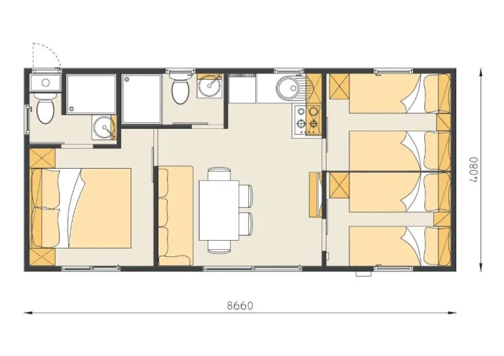 3 Bedrooms Comfort Family room
